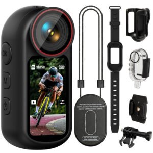 4K 60FPS Anti-Shake Action Thumb Camera
